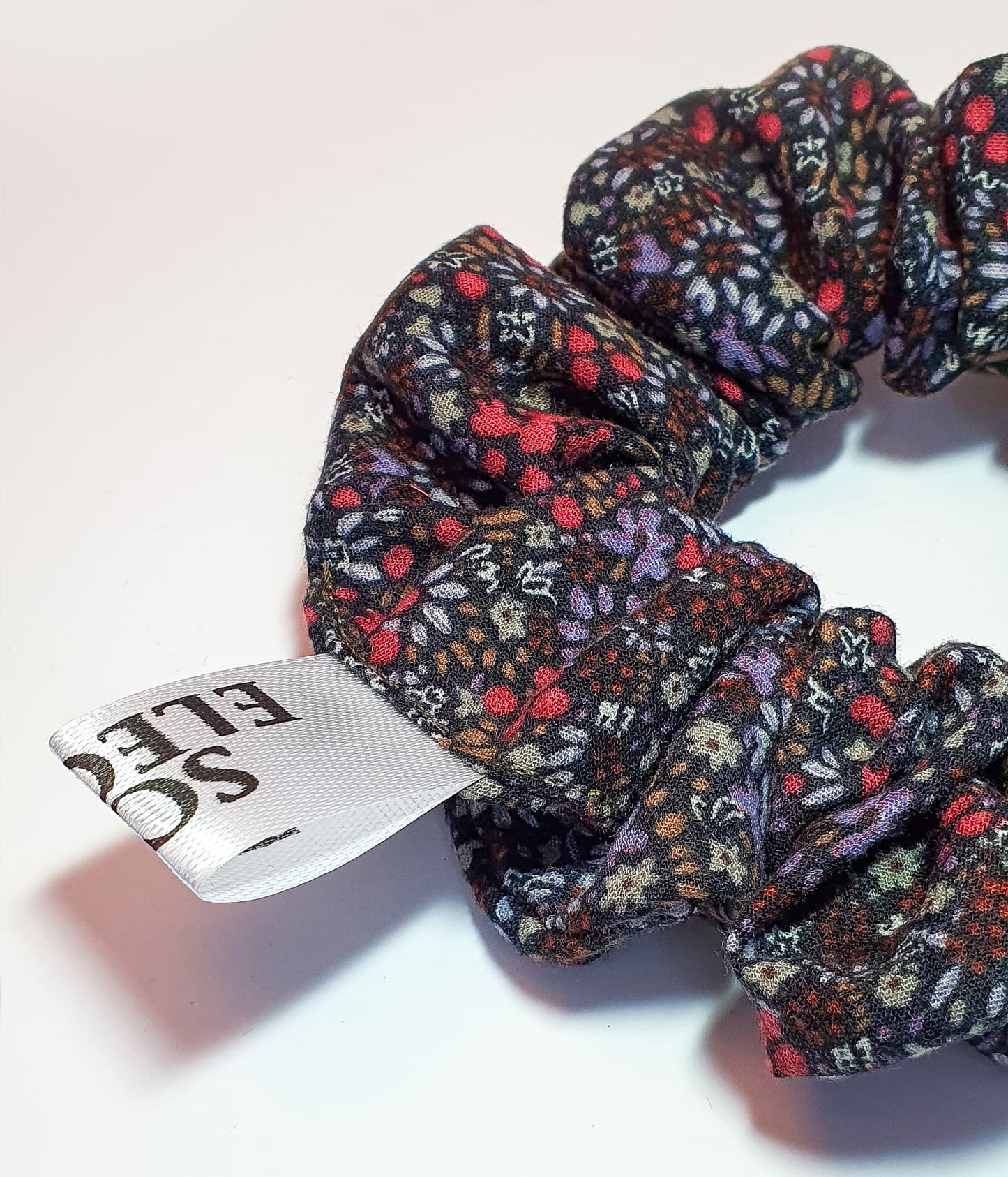 the Mystery Rose scrunchie provide both comfort and style for a polished look