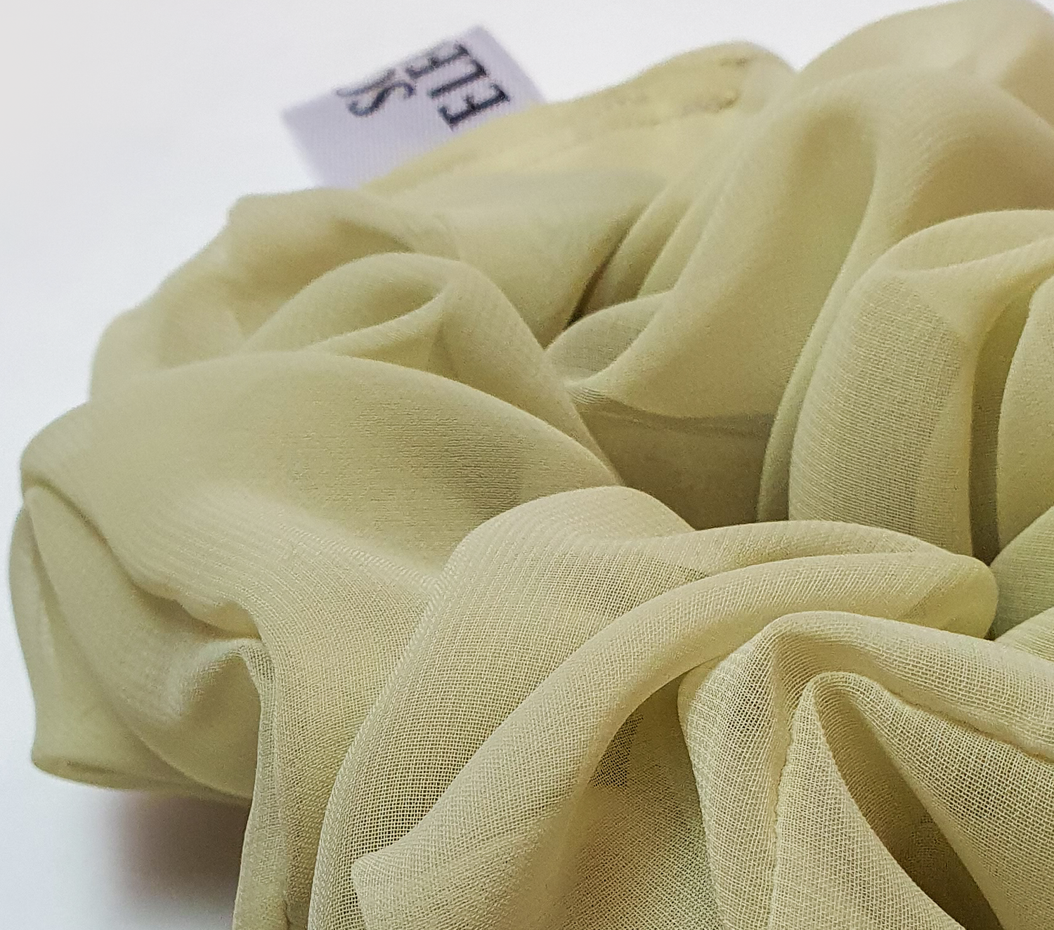 chiffon hair scrunchies