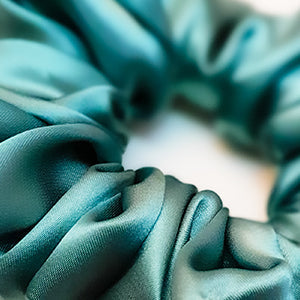 satin hair scrunchies