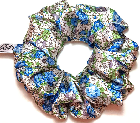 Silk hair scrunchies,curly hair products,hair accessories